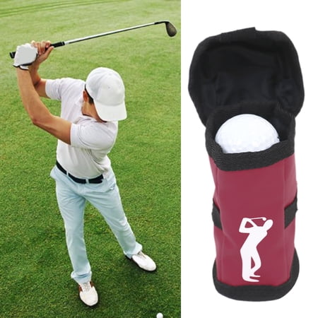 Joernso Golf Ball Holder Quick Access Moisture-proof Stylish Soft Golf Ball Protective Storage Bag for Golf Ball