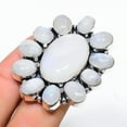 thumbnail image 2 of Natural Rainbow Moonstone Gemstone 925 Sterling Silver Gift Ring Size 9, 2 of 2