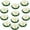 White, variant on Duslogis 12 Pcs Floating Foam Lotus Flowers with Lily Pads, Artificial Pond Plants Ornaments for Pool Aquarium Water Decoration, Colorful
