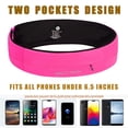 thumbnail image 3 of Running Belt, Hidden Sports Waist Bag, Runner Fanny Pack for Women and Men, Adjustble Waist Band Pack for Storage Phone L, 3 of 7