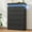 Black, variant on 5 Drawer Dresser Black Dresser for Bedroom, Simply Modern Chest of Drawers, Wood Storage Dresser with LED Light for Living Room Hallway Entryway, Black