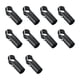 thumbnail image 1 of 10 conectores de tubo negros profesionales de 25 mm de diámetro para muebles. 2 vías, 1 of 9