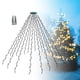 thumbnail image 1 of Luces de de Navidad con anillo, luces de cadena LED para , iluminación de cadena navideña para patio, césped exterior, dormitorio, festival 15 m 200 luces, 1 of 8