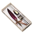 thumbnail image 3 of Herwey Feather Pen Set, Retro Feather Pen Fine Workmanship 10 Pen Nib For Teacher For Classmate Gift For Lover, 3 of 8