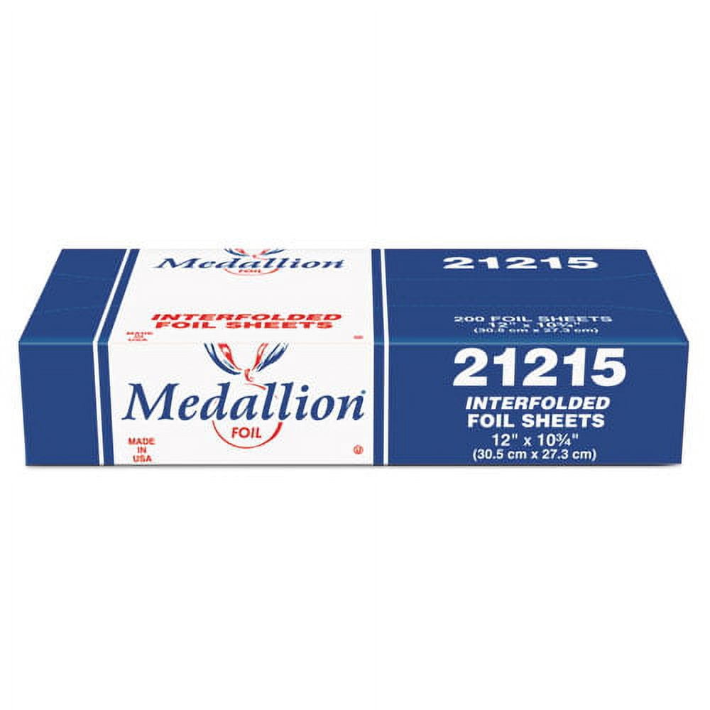 HFA INC Medallion Interfolded Foil Sheets 12 x 10 3/4 500/Box 6 Box/Carton 51215