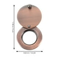 thumbnail image 3 of BRIGHTFUFU Door View Protector Metal Rose Gold Practical Design for Home Security 1Set, 3 of 8
