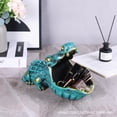 thumbnail image 4 of Alligator Statue Key Bowl, Fun Animal Statue Candy Dish for Entryway Decorative Bowl, Office Candy Dish, Big Mouth Sculpture Home Living Room Trinket Container Storage Box, 4 of 7
