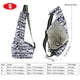 thumbnail image 4 of Bolso portátil para perros y gatos, bandolera para mascotas, manos libres, con gancho incorporado, de viaje, azul, S, 4 of 5