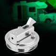 thumbnail image 3 of Qiilu Stainless Steel Flush Pull Hatch Latch Slam Latch for RV Marine Boat RV, Hatch Latch Lock, Slam Latch, 3 of 6
