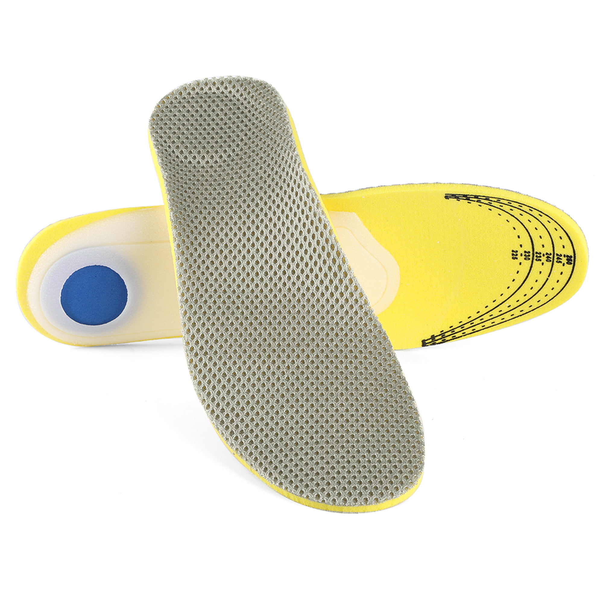 Breathable Orthotic Insoles for Men and Women Sports Insoles Arch ...