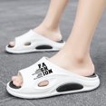 thumbnail image 2 of Men's Beach Slippers with Soft Low Arch Support Comfortable Thick Sole Anti Slip Easy To Clean, 2 of 5