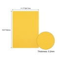 thumbnail image 2 of Uxcell Cardstock Paper 11.7" x 16.5", 74 Lb/200 Gsm, Orange 10 Pack, 2 of 4