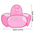 thumbnail image 2 of 1 Set Kids Ball Pit Large Ball Pit Tent Funny Ball Pit Tent for Toddlers, 2 of 9