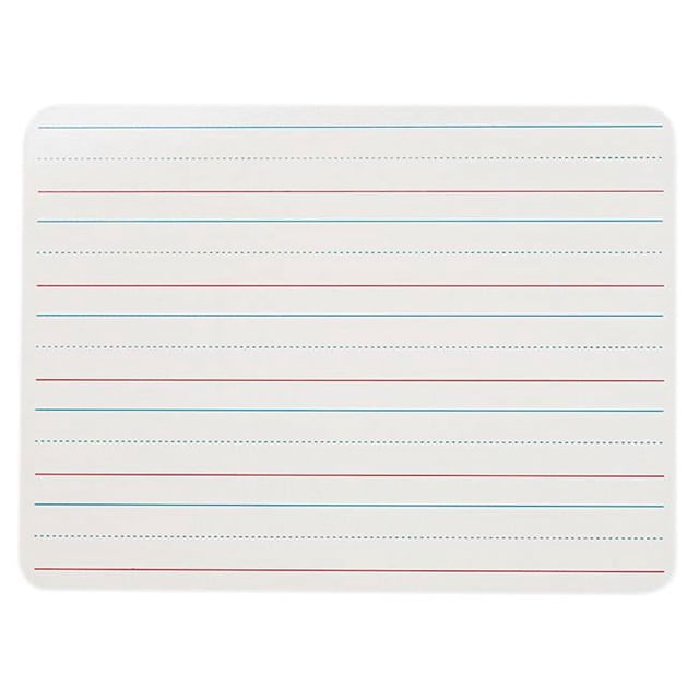 Flipside FLP10034-4 Planches Effaçables à Sec Double Face 9 x 12 Po. Simple - 4 Chacune