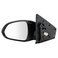 thumbnail image 2 of TRQ Left Driver Side Power Heated Mirror Smooth Black Paint to Match Fits 2021-2023 Kia Rio Ki1320291, 2 of 5