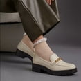 thumbnail image 4 of Sam Edelman Women's Taelor Loafers Ivory Leather 7M, 4 of 4