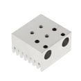 thumbnail image 1 of Radiador De Enfriamiento Del Disipador De Aluminio 29mmx29mmx18mm 3D Para impresoras de 3d darstellen Pta shamjiam  Disipador de calor de la aleación de aluminio, 1 of 7