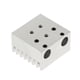 thumbnail image 1 of Radiador de enfriamiento del refrigerador del disipador de calor de la aleación de aluminio de 1 PC para la impresora de plata 3d, 1 of 7