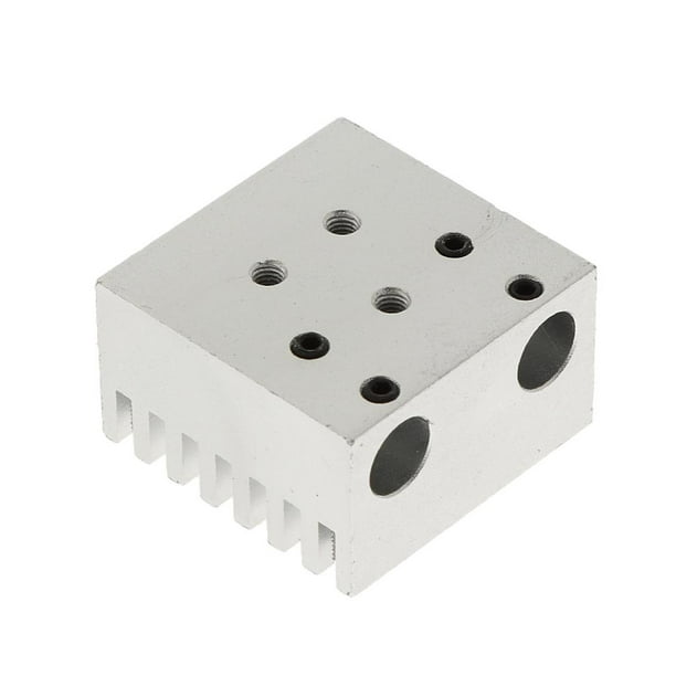 Radiador de enfriamiento del refrigerador del disipador de calor de la aleación de aluminio de 1 PC para la impresora de plata 3d