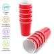 thumbnail image 2 of Vasos de Plástico Rígido Redlemon Reutilizables Vaso Fiesta 10 Piezas 500 ml, 2 of 8