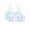 Blue, variant on Girls Cotton Bra, 2-Pack, Sizes S-XXL