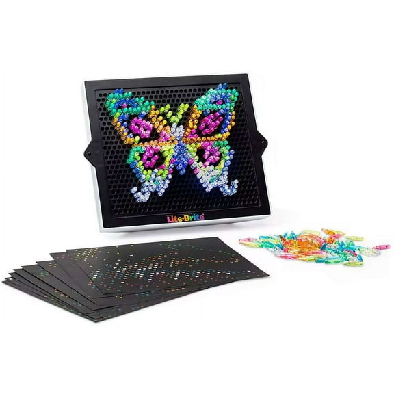 Lite Brite Magic Screen Light-based Art Kit Multicolor