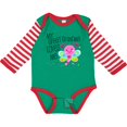 thumbnail image 3 of Inktastic My Great Grandma Loves Me Cute Dragonfly Boys or Girls Long Sleeve Baby Bodysuit, 3 of 5