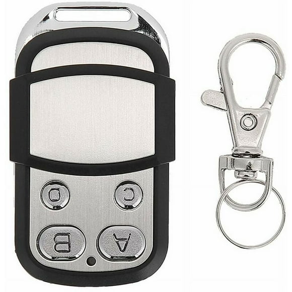 Remote Control Key Fob Fixed Frequency Cloner, Universal 433mhz Garage Door Opener with Button Protector for Scratch-Free Operation and Quick Gate Attachment