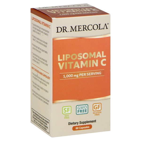 Dr. Mercola Premium Products Liposomal Vitamin C 60 Capsules