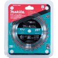 thumbnail image 2 of Makita Carbide-Tipped Cordless Plunge Saw Blade Wood 6-1/2""Dia 28 TPI, 2 of 3