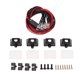 thumbnail image 2 of Barra de luz LED para faros delanteros de coche de control remoto Axial SCX10 TRX4 D90, piezas de bricolaje 4 luces, 2 of 9