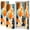 Color 3, variant on Coquette 2 Pcs School Locker Magnetic Wallpaper 12" x 36" Tropical Cocktail Pineapple Umbrella Glass Retro Style Reusable Removable Locker Accessories Back to School Supplies