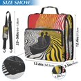 thumbnail image 2 of FORMRS Zipper Binder with Shoulder Strap 1.5-inch Ring 500 Sheet Capacity File Bag, Abstract Boat, 2 of 5