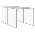 thumbnail image 7 of vidaXL Chicken Cage with Run Anthracite 43.3"x320.1"x43.3" Galvanized Steel, 7 of 7