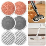 TSV 6pcs Replacement Steam Mop Pads Fit for Shark S7000 S7000AMZ S7001, All-in-One Cleaning Pad