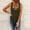 Army Green, variant on Women's Tops Women Casual Tanks Sleeveless Cross Solid Pullover Sling Vest Blouse Tops