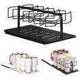 thumbnail image 2 of Stainless Steel Pull-Out Water Bottle Organizer for Home, Office and Car with Convenient Storage and Space-Saving Design, 2 of 8