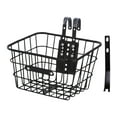 thumbnail image 2 of Kids Bike Basket Front Handlebar Storage Basket Waterproof Metal for Girls and Boys Bicycles on Street Biking, 2 of 9