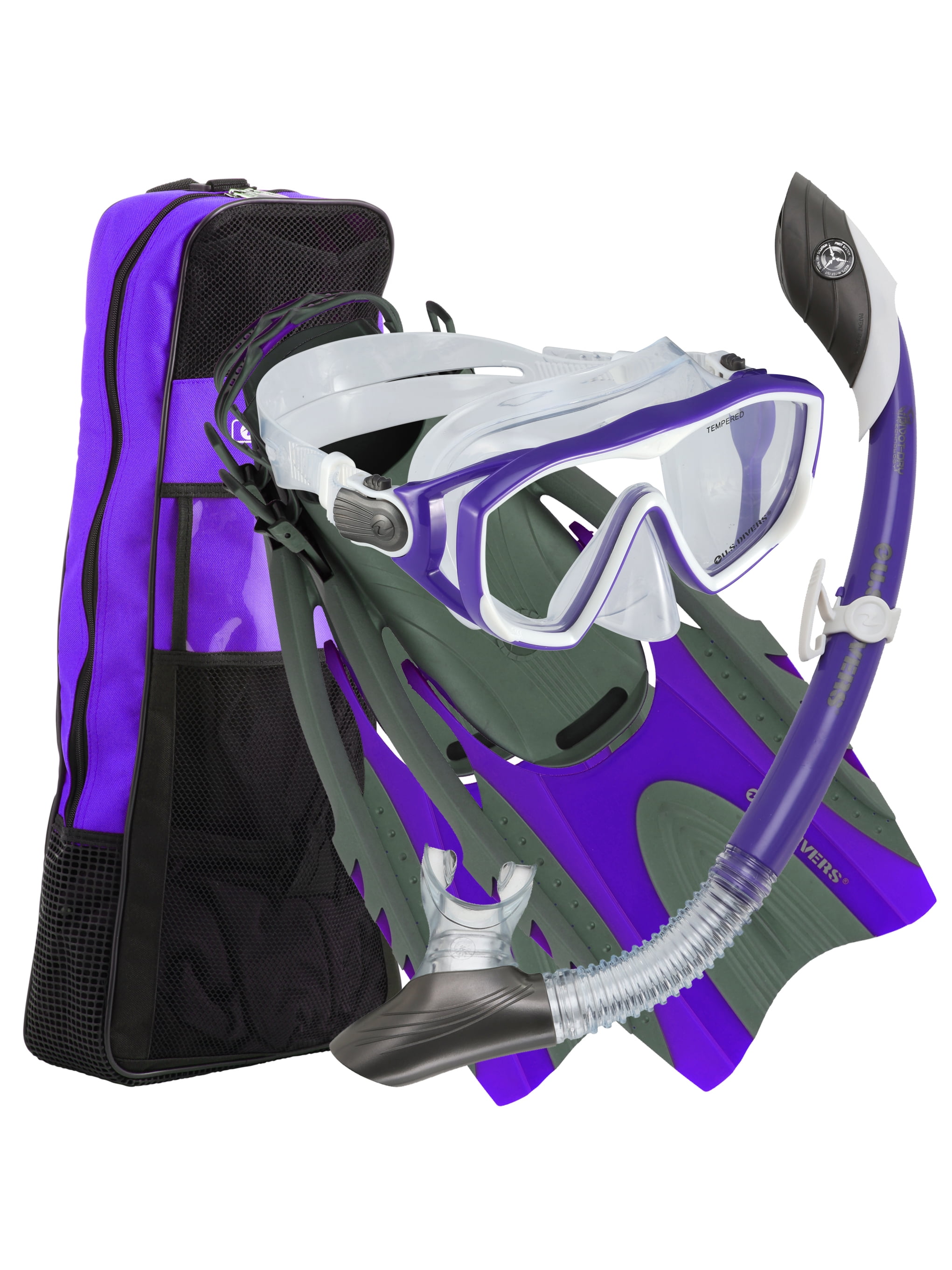 SNORKEL NEW BAG FINS US DIVERS DIVA LADIES WOMENS SNORKEL SET MASK SNORKEL NEW BAG FINS US DIVERS DIVA LADIES WOMENS SNORKEL SET MASK