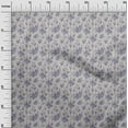 thumbnail image 3 of oneOone Viscose Chiffon Light Gray Fabric Floral Craft Projects Decor Fabric Printed By The Yard 42 Inch Wide, 3 of 4