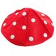 thumbnail image 3 of Plush Mushroom Beret Hat for Adults Funny Spotted Headpiece for Cosplay, Festivals, and Stage Performances Creative Costume Accessory, 3 of 5