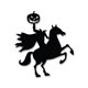 thumbnail image 2 of Kearding Pegatinas de pared decorativas de Halloween para el hogar, decoración de fiesta, calcomanía de puerta de PVC de doble cara, Kits de decoración para fiestas No.05, 2 of 6