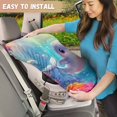 thumbnail image 3 of KUIFORTI Baby Car Seat Cover, Dolphin Print Baby Car Seating Sun Shade Cover for Keeping Infant Car Seat Cool, Foldable Car Accessories, Easy to Install, 3 of 7