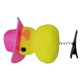 thumbnail image 1 of Pinza para el pelo con forma de pato de dibujos animados, horquilla llamativa y creativa para que las niñas se tomen fotos con trenzas, horquilla para fotografía, festival H, 1 of 8