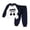 Dark Blue, variant on felwors Unisex Baby Boy Girl Cute Animal Print Sweatshirt&Pant Clothing Set Toddlers Outfits Set for Spring Autumn (Dark Blue,6 Years)