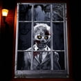 thumbnail image 4 of HBYJLZYG Halloween Horror Curtain Decoration Window Silhouettes Scary Girl And Boy Curtain Decoration, 4 of 5