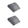 thumbnail image 1 of maskred PE Comfortable Neck Pillow For Pain Relief - Humanized Angle Strong Support Soft Back Stretcher Grey 2Set, 1 of 6