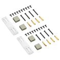 thumbnail image 1 of 2X Kit de Soporte de Montaje Fijo Servo de Metal para MN D90 D91 D99S MN99S 1/12 RC Truck Car Piezas de Actualización Accesorios, Titanio, 1 of 1