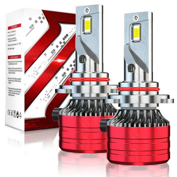 Kit d'Ampoules LED H4 Ultra Puissantes – Éclairage Blanc Pur – LED LIGHTING