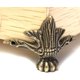 thumbnail image 2 of piezas Pequeño pie de esquina decorativo de metal para joyero, mesa con tornillos, 2 of 5